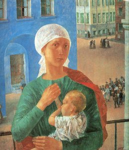 The Year 1918 In Petrograd — Kuzma Petrov-vodkin