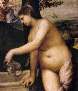 Pastoral Concert (detail) — Giorgione