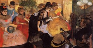 The Cafe Concert — Edgar Degas