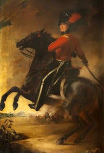 Equestrian Portrait Of Sir James Gardiner Baird, Bt — John Syme