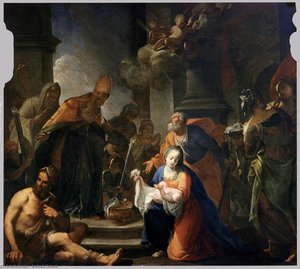 Presentation Of Jesus At The Temple — Andrea Celesti