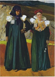 Types From The Anso Valley — Joaquín Sorolla Y Bastida