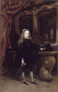 Portrait De Charles Ii, Roi D'espagne — Juan De Miranda