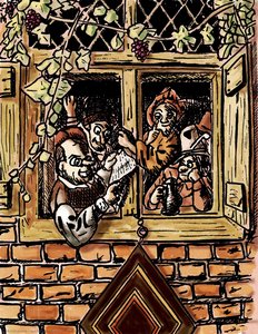 Rhetoricians At A Window — Jan Havickszoon Steen
