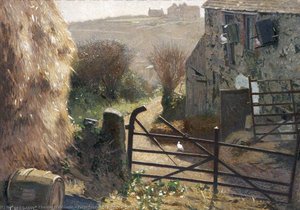 Farm Scene, St Ives, Cornwall — Thomas Maidment