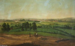 Oxford — Anthony Devis, Topographical Painting