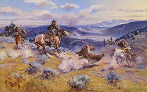 Loops And Swift Horses Are Surer Than Lead — Charles Marion Russell