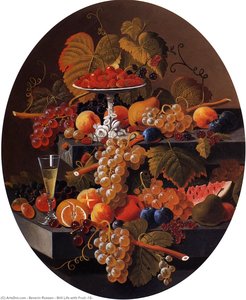 Still Life With Fruit (12) — Severin Roesen