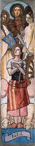 Jeanne D'arc Entendant Les Voix — René Marie Castaing