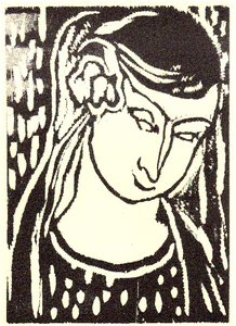 Head Of A Woman — Maurice De Vlaminck