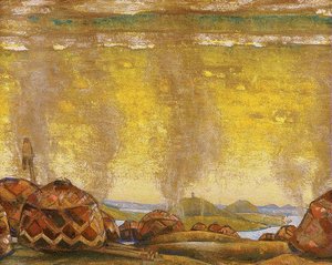 Polovtsian Camp — Nicholas Roerich