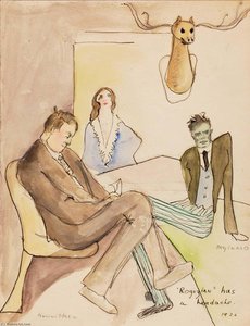 Rogozian Has A Headache — Beatrice Wood