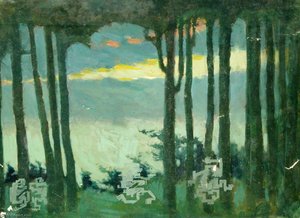 Trees And Imps — Sidney Herbert Sime