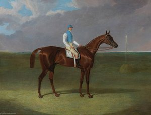 Mr. Ridsdale And Mr. Gully's St. Giles With William Scott Up — John Frederick Herring Senior