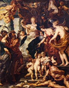 The Felicity Of The Regency Of Marie De' Medici — Peter Paul Rubens, Baroque