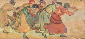 Running Women — Ferdinand Hodler