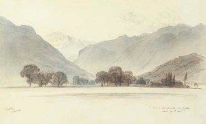 View Of Interlaken, Switzerland — Edward Lear