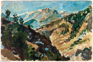 Cheyenne Cañon, Colorado, From Site Of H. Hunt Jackson — Frank Wilbert Stokes