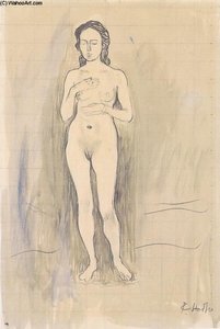 Female Nude (study For ''truth'') — Ferdinand Hodler