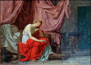 Lille Drouais jeune femme assise