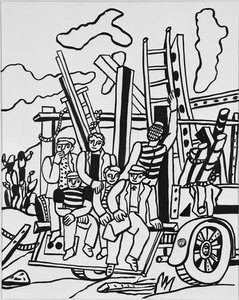 Characters In The Truck — Fernand Léger
