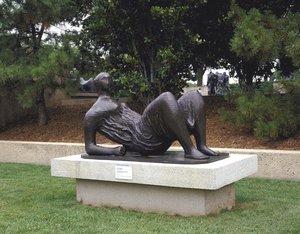 Draped Reclining Figure — Henry Moore