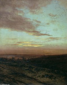 Evening Migration Of Birds — Aleksey Savrasov