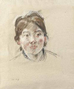 Portrait De Mlle Labillois — Berthe Morisot