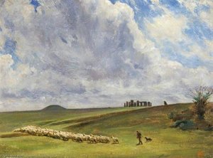 Stonehenge, Wiltshire, Barrows and Parallel Banks