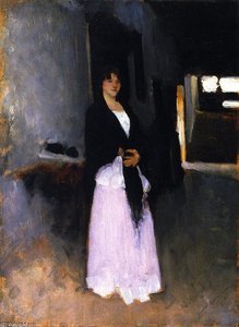A Venetian Woman — John Singer Sargent, Contemporary Realism