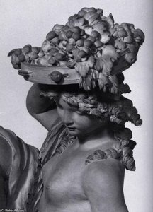 Pair of Bacchic Figures with a Child (detail)