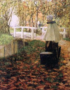 The Milkmaid — George Hitchcock
