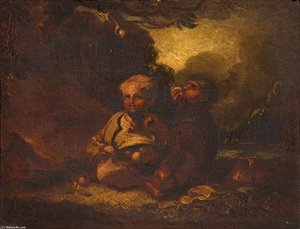 Boys Stealing Apples — Thomas Barker