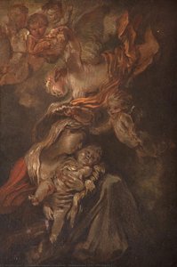 Madonna and Child with Angels