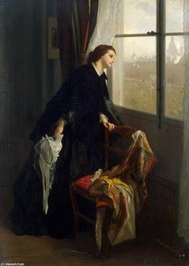 Changeable Weather — Gustave Léonhard De Jonghe, Romanticism