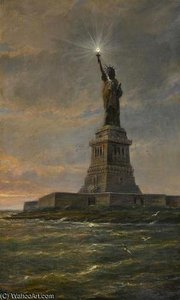Statue Of Liberty — Cornelis Christiaan Dommelshuizen