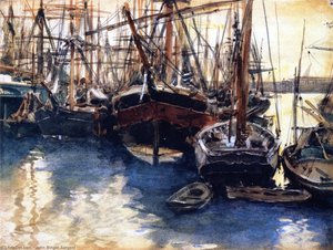 Ships And Boats — John Singer Sargent