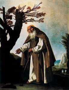 San Antonio Abad — Francisco De Zurbarán, Baroque Movement
