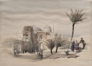 Church Of The Holy Sepulchre, Jerusalem — David Roberts