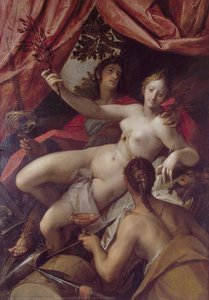 Allegory Of Peace, Art, And Abundance — Hans Von Aachen