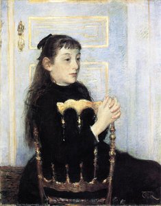 Portrait Of Camille Van Mons — Theo Van Rysselberghe, Neo-impressionism