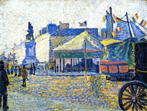 Place Clichy — Paul Signac