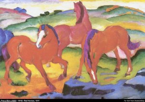Shades Of Grey — Franz Marc, German Expressionism