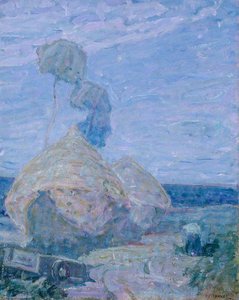 Haystacks — Henry Ossawa Tanner, Impressionism