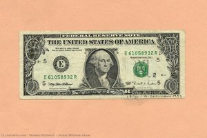 Dollar Without Value — Mladen Stilinović