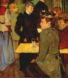 Corner In The Moulin De La Galette — Henri De Toulouse-lautrec