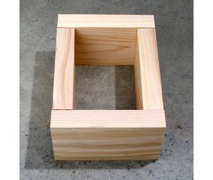 Douglas Fir Large Horizontal Rectangle — Carl Andre