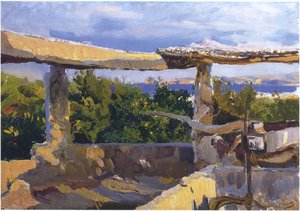 The Waterwheel, Javea — Joaquín Sorolla Y Bastida
