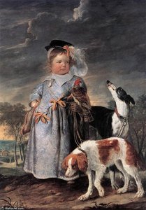 Portrait Of A Young Boy — Erasmus Quellinus Ii