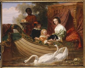 The Children Of King Charles I — Frederick Goodall